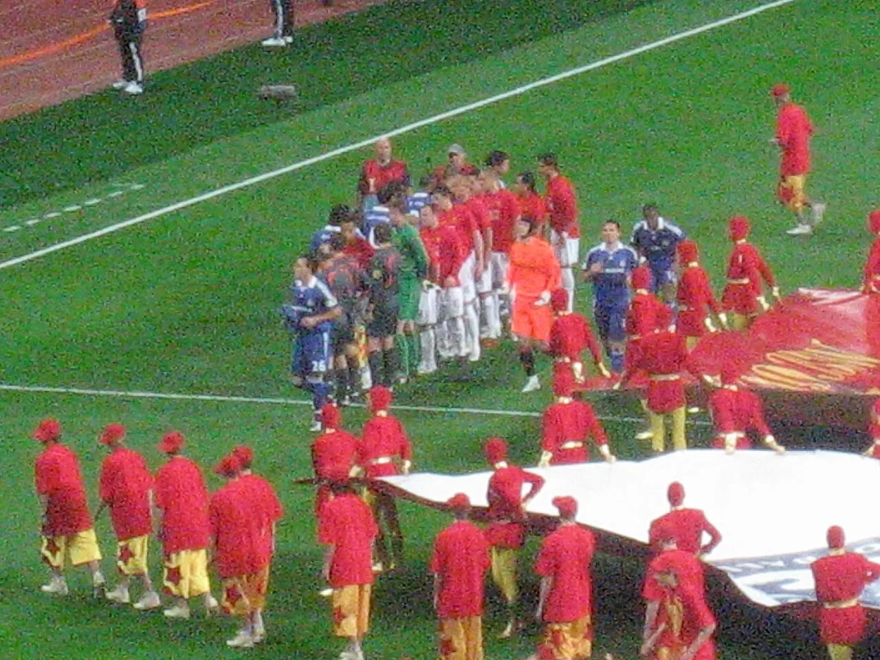 2025–26 UEFA Women's Champions League 2026 UEFA Women's Champions League final In women's association football , Spain 's FC Barcelona beat France 's OL Lyonnes