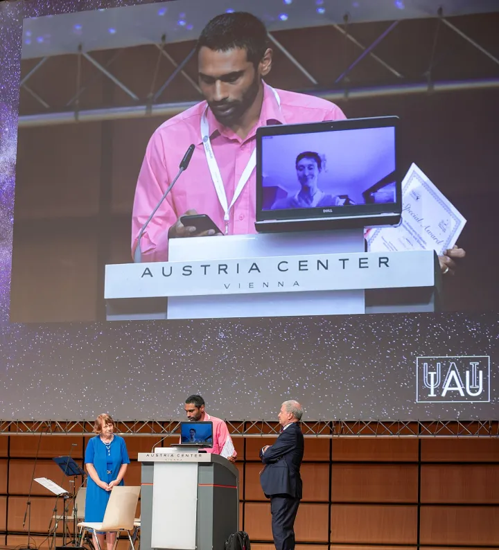 Awards presented to distinguished Union members (iau1810d)