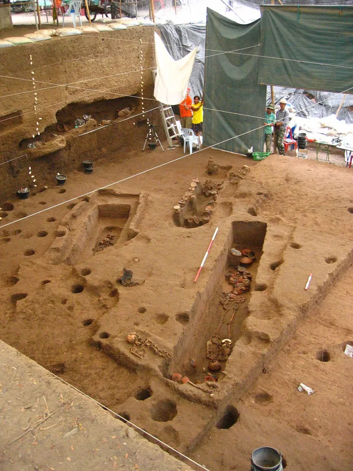 Excavation at Ban Non wat