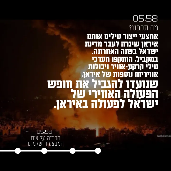 October 2024 Israeli strikes on Iran. XII