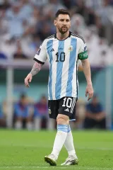 2026 FIFA World Cup Argentina at the FIFA World Cup In association football , Argentine forward and captain Lionel Messi becomes the first male player to score
