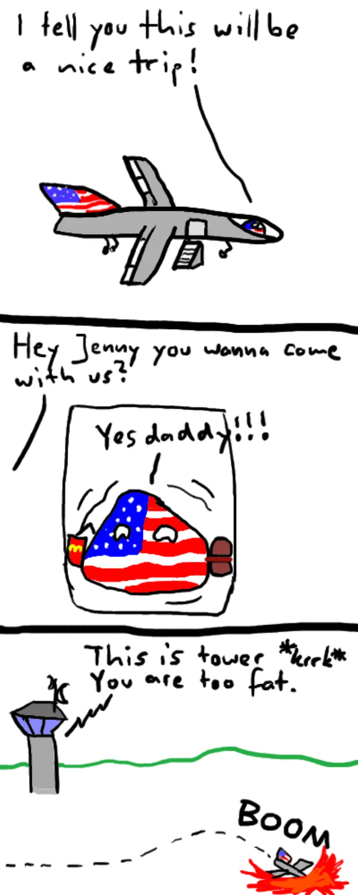 2012 plane crash in France (Polandball)