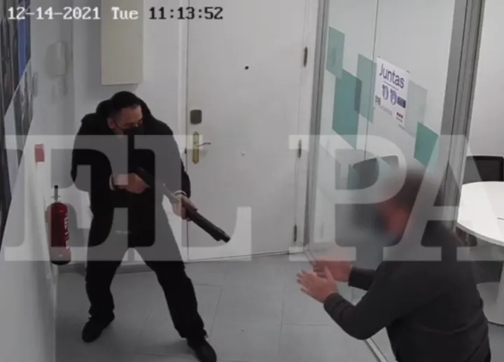 2021 Tarragona shooting CCTV footage1