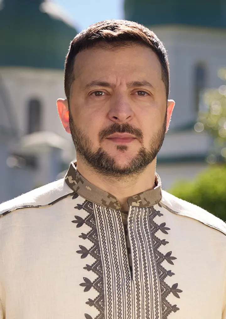 Volodymyr Zelenskyy in 2024