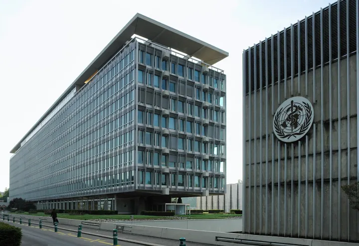 World Health Organisation headquarters, Geneva, north and west sides 2007