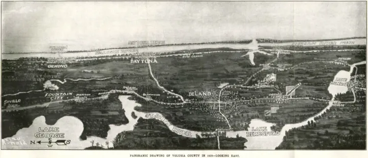 Volusia County, Florida in 1925