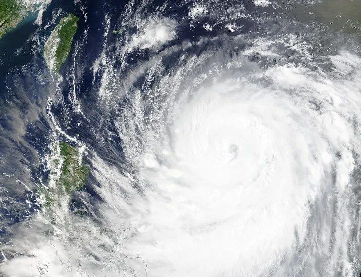 Typhoon Bavi Heads to China (MODIS 2026-07-10)