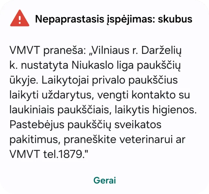 Wireless emergency alerts (LT-alert) – NEWCASTLE DISEASE (white, cropped)