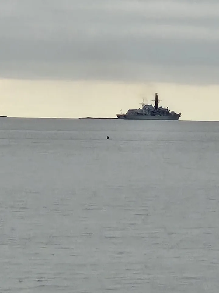 Navy vessel in Firth of Forth
