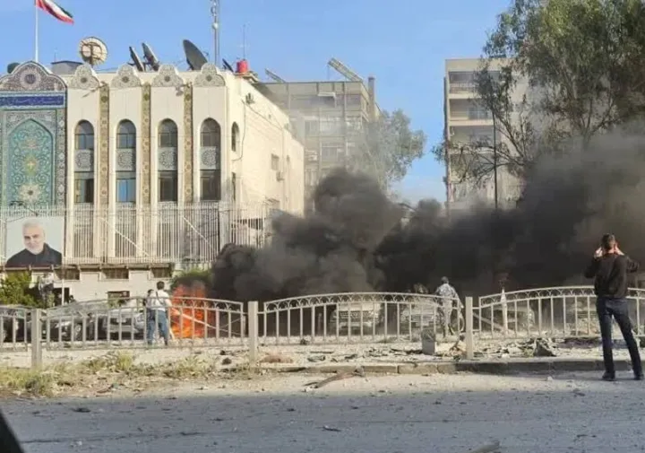Israel attacks Iranian consulate
