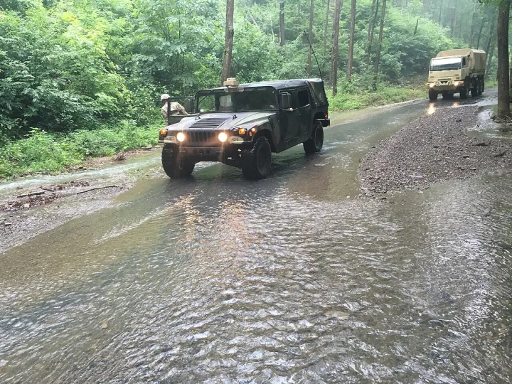 Virginia National Guard June 2016 flooding