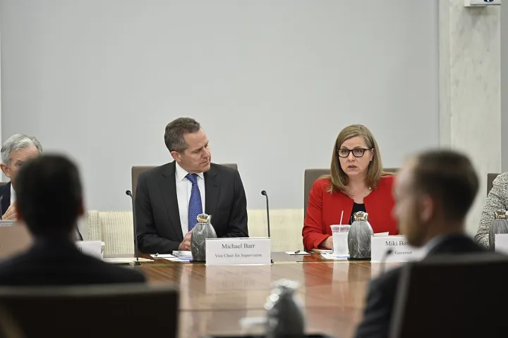 Federal Reserve Board (Board of Governors of the Federal Reserve System) open meeting, October 2023