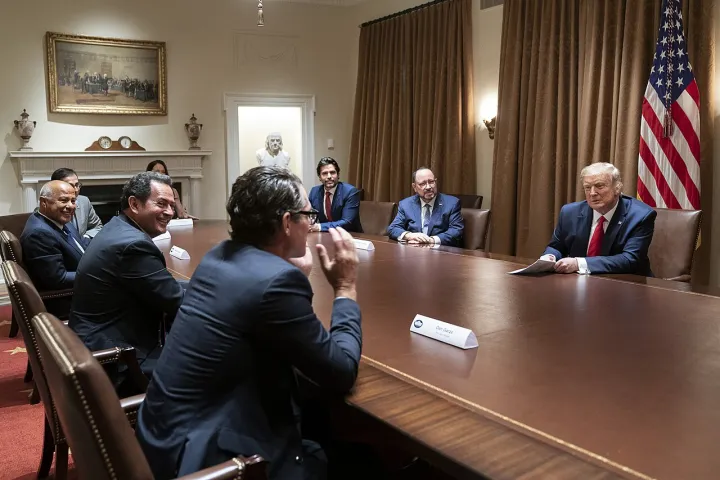 President Trump Participates in a Roundtable (50097573357)