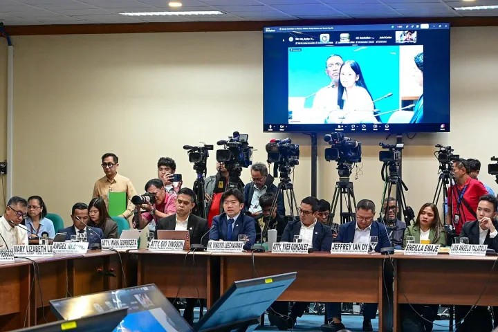 Senate of the Philippines during the Senate inquiry on the "764" network and the online nihilistic violent extremism following the 2026 Tacloban school shooting