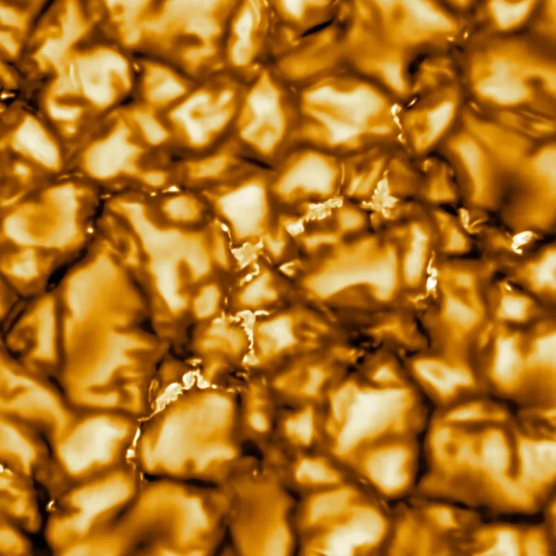 NSF Inouye Solar Telescope first-light image of solar granulation on the photosphere