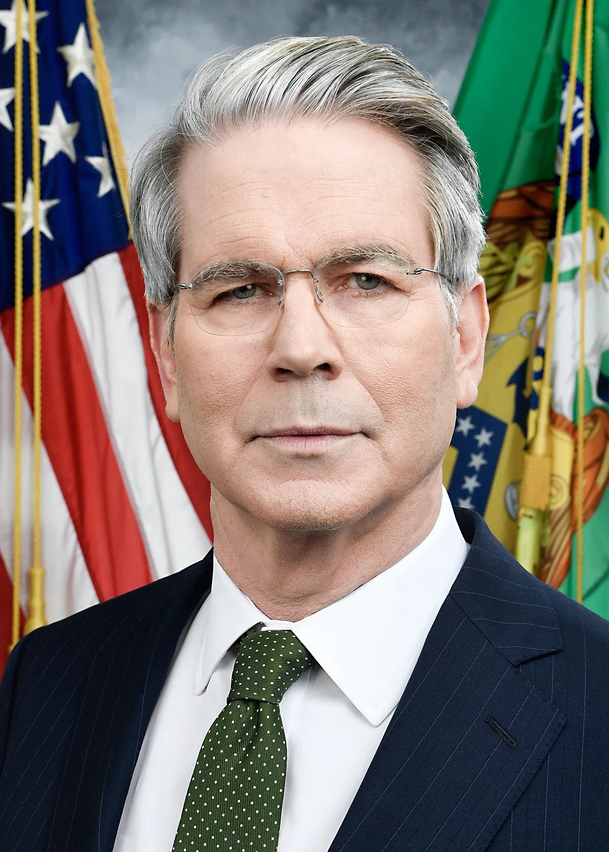 File:Official portrait of Treasury Secretary Scott Bessent (cropped).jpg