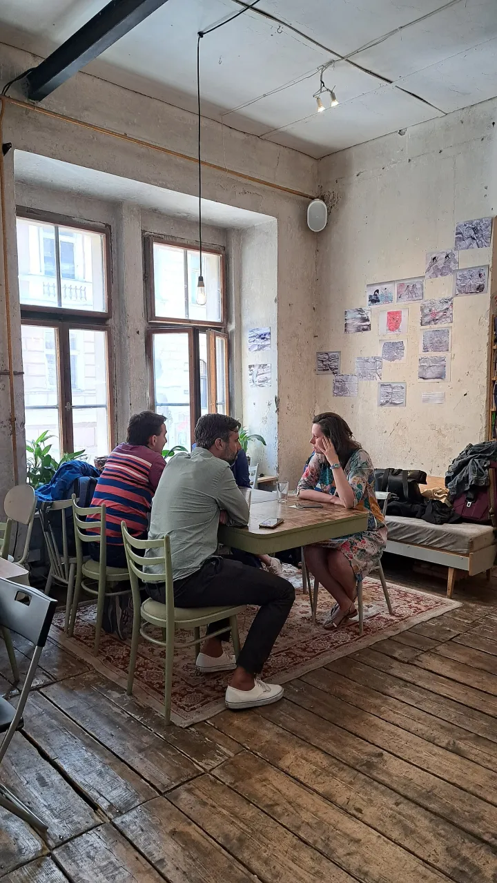 Conversations during WMEU GA