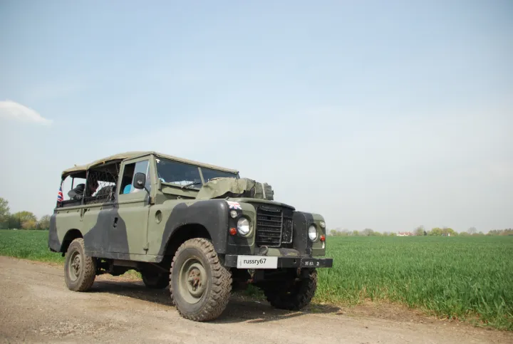 My old Falklands land rover 95 ka 21
