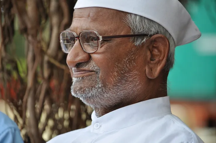 Anna Hazare (Wikidata P18)