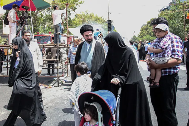 Mojtaba khamenei and his family