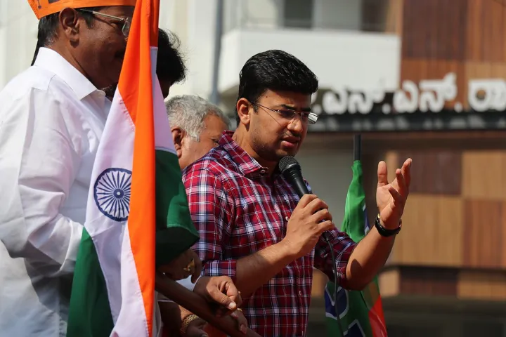 Tejasvi Surya, MP from South Bengaluru Constituency