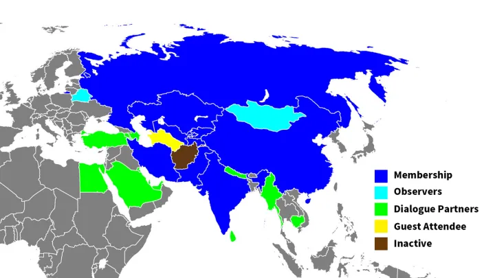 Nations of Shanghai Cooperation Organisation (SCO)