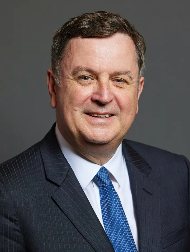 Official portrait of Mel Stride MP crop 3, 2024 (cropped)