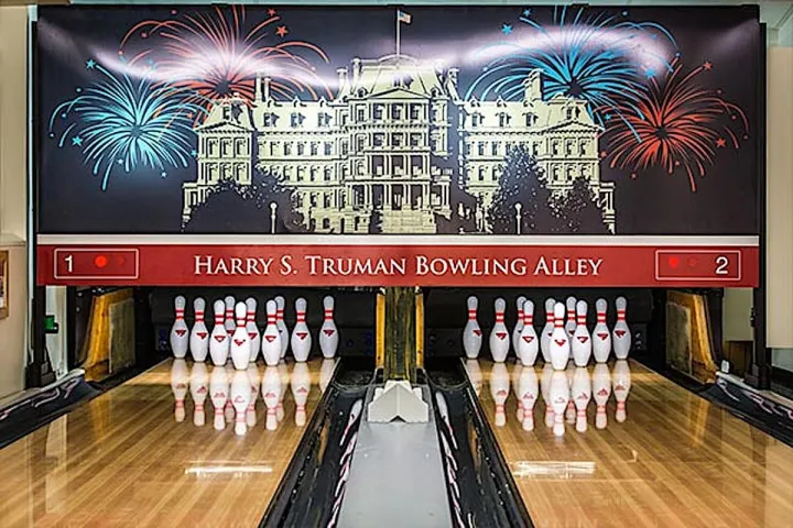 2017 Harry S Truman Bowling Alley - (Old) Eisenhower Executive Office Building
