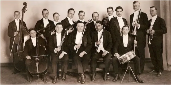 Detroit News symphonic ensembel 1922