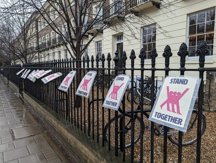 Student Strike at Cambridge University Department of Architecture