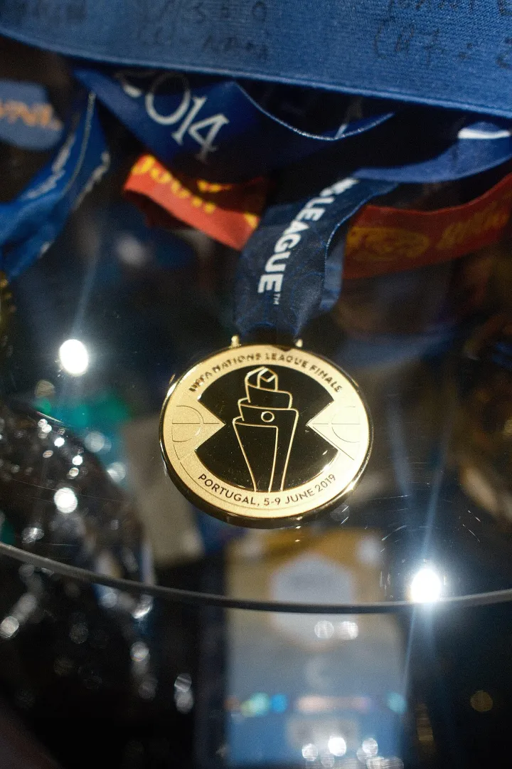 2019 UEFA Nations League Winner Medal CR7Museum