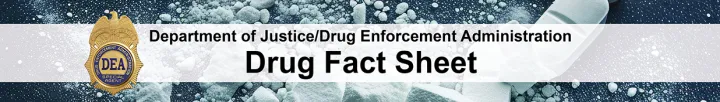 Drug Fact Sheet Header 2 (Drug Enforcement Administration)