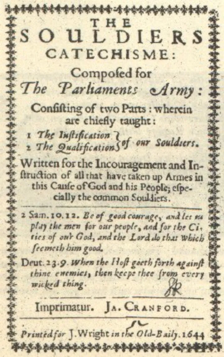 New Model Army - Soldier's catechism