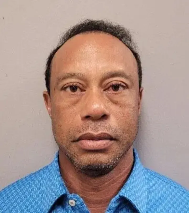 Tiger Woods 2026 mugshot