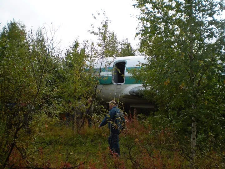 Izhma emergency landing