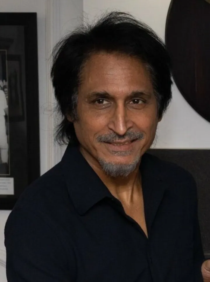 Pakistan Cricket Board Chairman Ramiz Raja (cropped)