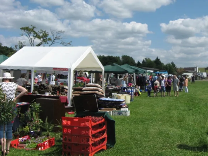 Marsworth Steam Rally - Charity Stalls - geograph.org.uk - 1354501