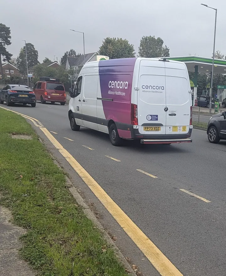 Cencora Alliance Healthcare van, Malpas, Newport - geograph.org.uk - 8153217