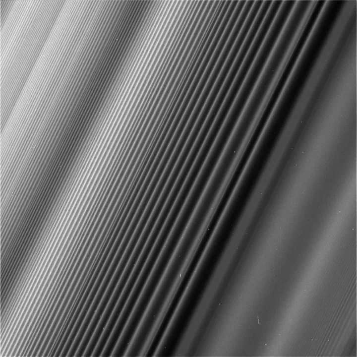Cassini Saturn rings Staggering Structure PIA21627