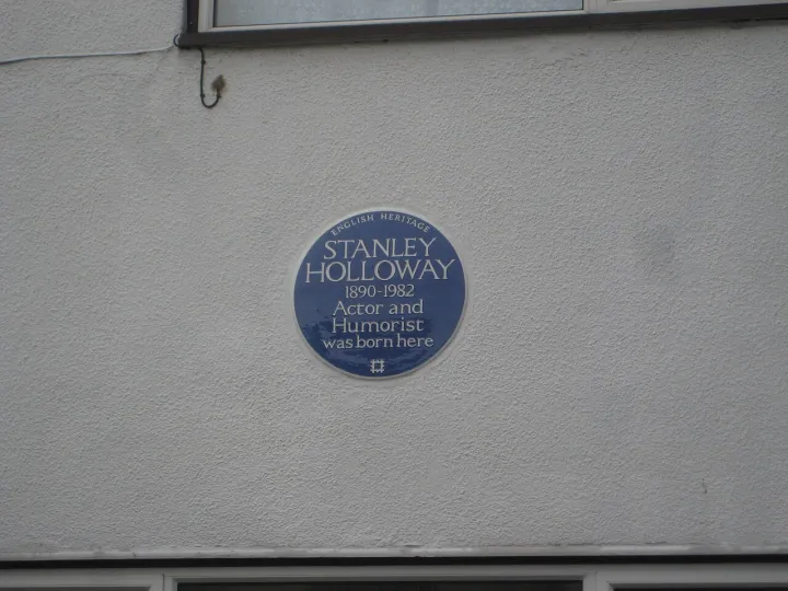 Holloway blue plaque