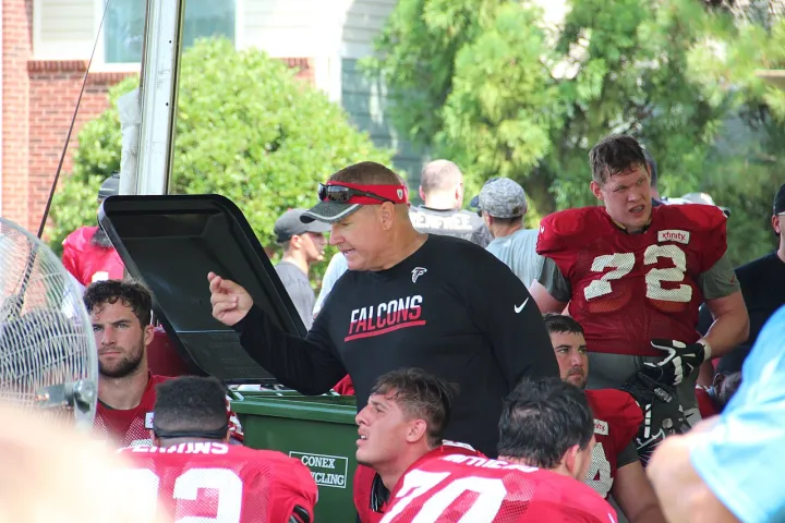 Atlanta Falcons training camp IMG 7791