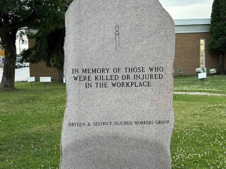 Injured workers Dryden memorial