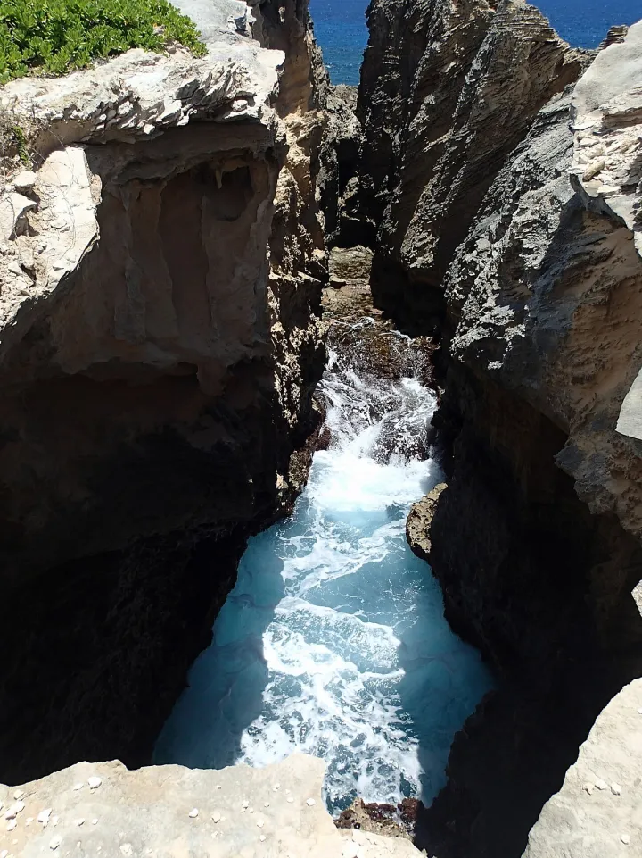 Down in the Crack - Maha'ulepo Beach