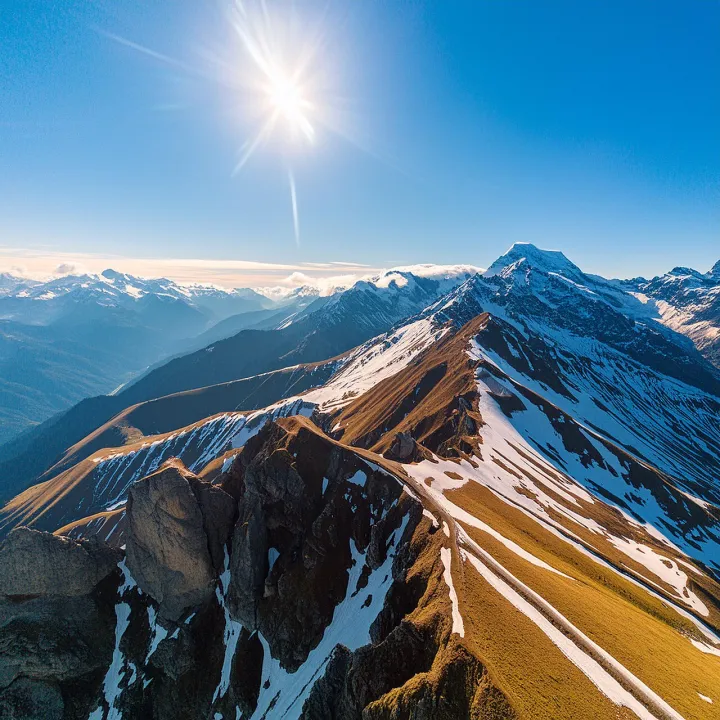 Adobe Firefly generated landscape photography