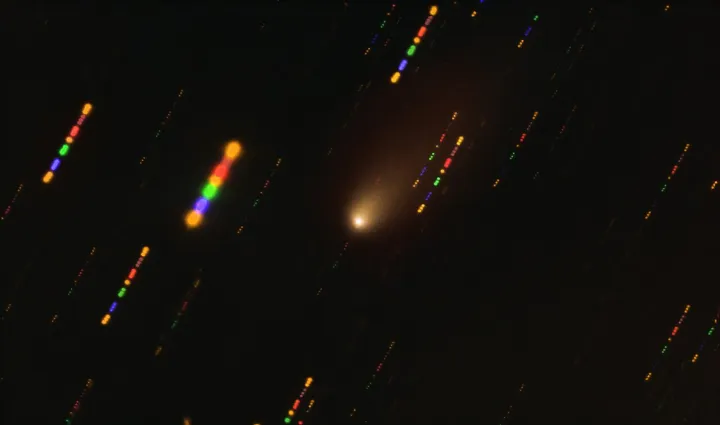Image of the 2I Borisov interstellar comet captured with the VLT - Eso2106a