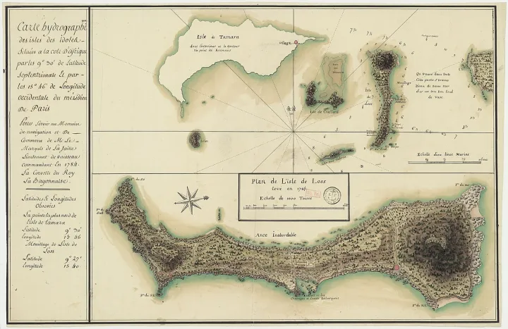 Plan de l'îsle de Loss - btv1b53153398h (1 of 2)