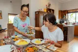 Home dinner - Bali 2