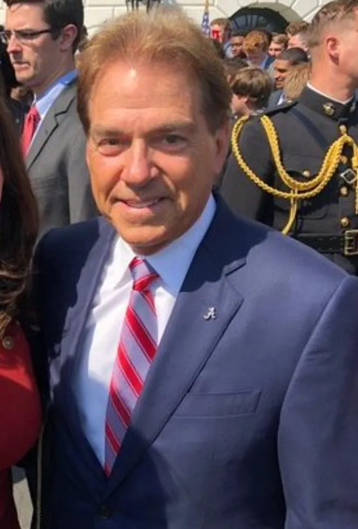 Nick Saban (cropped)