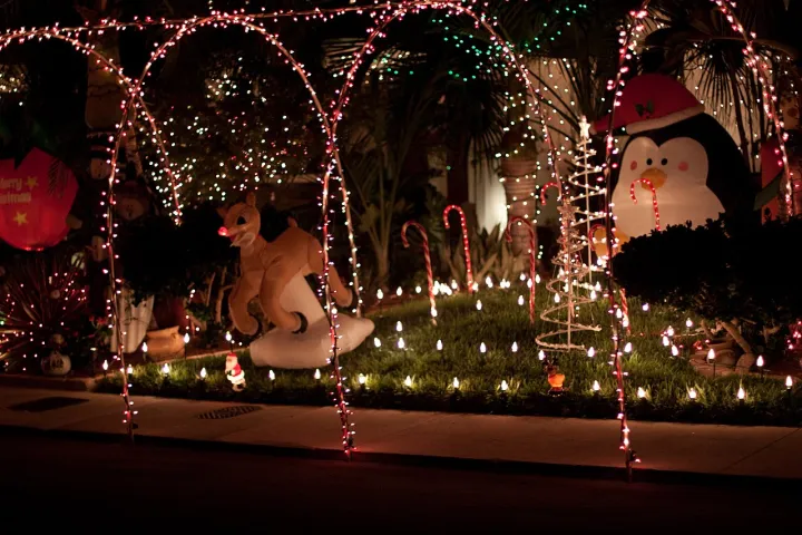 Key West Christmas Light Tour 2008 - 01