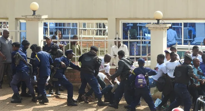 February 2016 DRC protests Buvaku